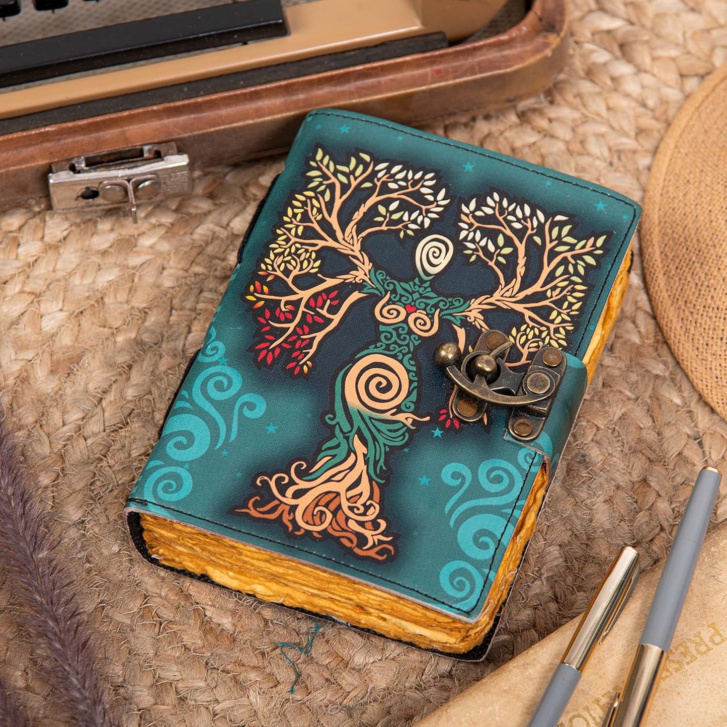 Vintage Leather Journal diary