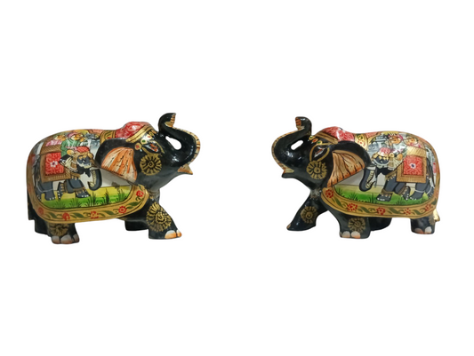 Mugal painting elephant 3 inch