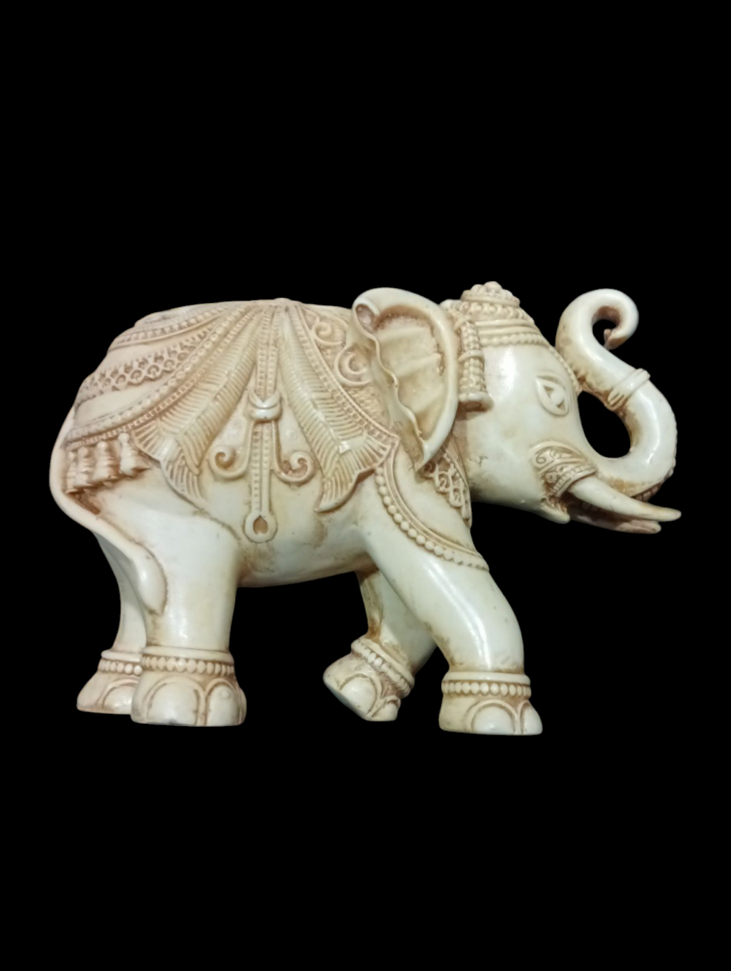 Marble dust elephant fine home decor