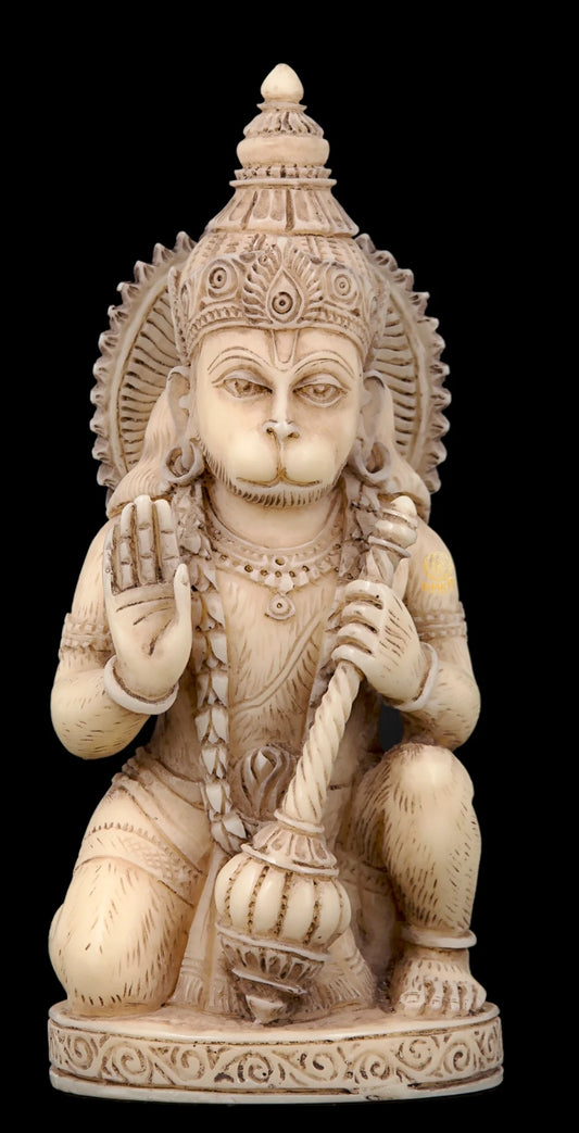 God Hanuman in marble dust idol