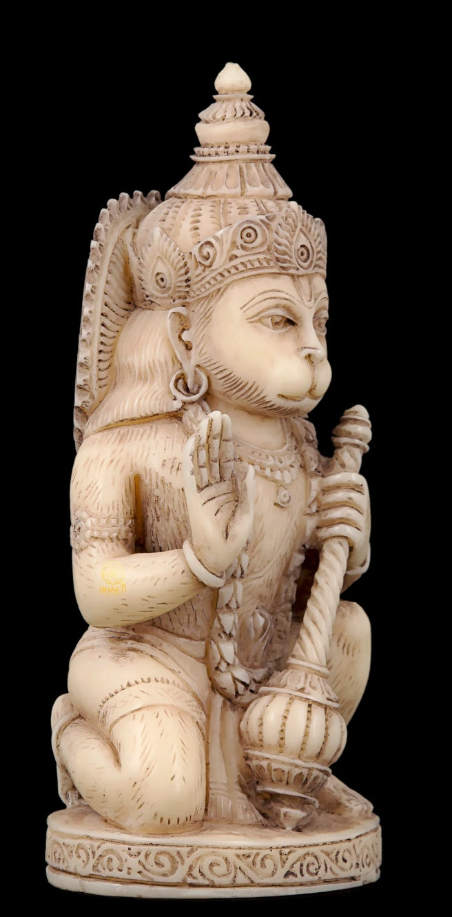 God Hanuman in marble dust idol