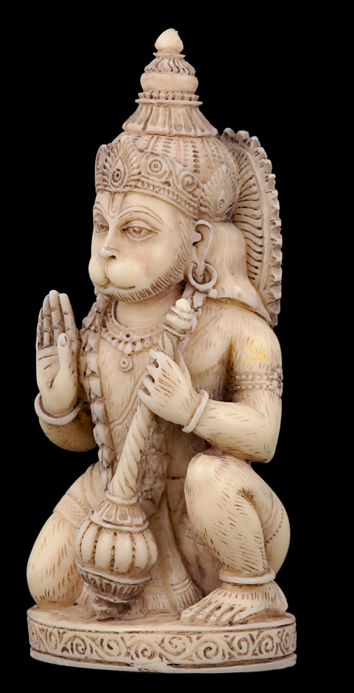 God Hanuman in marble dust idol